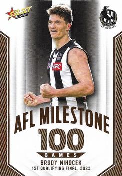 2023 Select AFL Footy Stars - AFL Milestones Games #MG18 Brody Mihocek Front